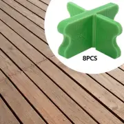 8x Deck Spacers Supplies Hardwood Decking Tools for Composite Professional