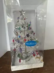 Wire And Beaded Small Christmas Tree New Millennium Prosperity Tree