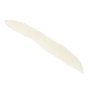 Bone Folder Creaser Paper Creaser Arc Shape Scoring Folding Tool, White-2