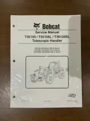 Bobcat T35105 T35105L T36120SL telescopic handler service manual Book 7257231