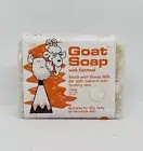 Goat Soap Goats Milk Soap Natural Ingredients 4 oz Body Bar with Ground Oatmeal