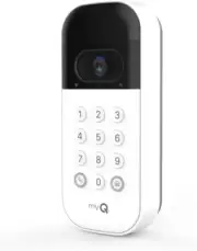 Myq Smart Garage Door Video Keypad with Wide-Angle Camera,Customizable PIN Codes