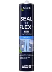 Bostik SEAL “N” FLEX 1 SEALANT 300ml Expansion & Control Joint BLACK *USA Brand