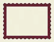 Great Papers! Metallic Red Border Certificate, 8.5"x 11", 100 Count (934100)