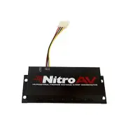 8in FireWire 800 IEEE 1394B Hub 6 Port Powered (Reconditioned) Nitro AV - Black