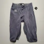 Adidas Football Pants Mens L Large Gray NEW Cropped Game Climalite