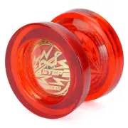 Yo-Yo Step 2 NEW D size Clear Red Blue Metal Ball Bearing Spin Gear Toys Japan
