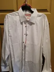 pink London tuxedo shirts size 18 351/2
