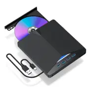 7 in 1 USB 3.0 Type C External Blu-Ray Optical Drive with SD/TF Port CD/DVD/BD -