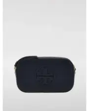 Tory Burch Perry TripleCompartment Camera Bag Women Blue Mini Bags