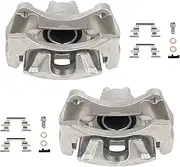 Autoround 18B5032 18B5033 Front Brake Caliper with Bracket fit for Jeep Compass/Patriot 2007-2017, Chrysler 200 2011-2014/ Sebring 07-10, Dodge Avenger 08-14/ Caliber 07-12, Both left right Side