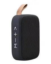 Vysn Dancing Wave Black Mini Wireless Bluetooth USB Speaker