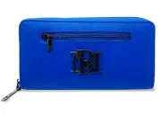 Badgley Mischka Wallet Royal Blue Bold Preppy Quiet Luxury Whimsy Goth 8x4