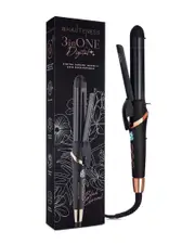 Hautness 3inONE Multistyler Flat Iron & Curling System