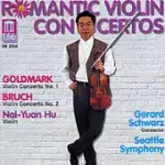 KARL GOLDMARK, MAX BRUCH VIOLIN CONCERTOS/ NAI-YUAN HU (DELOS)