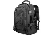 WASSUP Camping Backpack Outdoor 3 Day Expandable 40-64L Backpack Military Tactical Hiking Bug Out Bag-Black