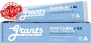 Grants Whitening +HA Natural Toothpaste 110G