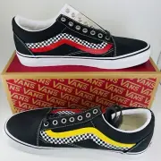 NEW Vans Old Skool Raven/Multi Black VN0A3WKT4S2 Men's 10.5 Wns 12 NIB Check