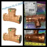 Viega ProPress XL-C 22283 Viega Copper Tee, 2-1/2" X 2" X 1-1/2" P1xP2xP3 HVAC