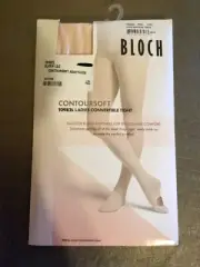 BLOCH Women's contoursoft adaptatoe Pink Tights Size L/XL T0982L