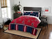 Northwest MLB Los Angeles Angels Queen Bed in a Bag Complete Bedding Set #814218907