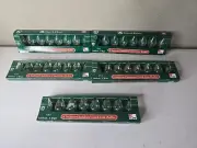 5 pack Vtg 8 K-Mart C-7 Cool-Lite Transparent Green Indoor/Outdoor 5 Watt Bulbs