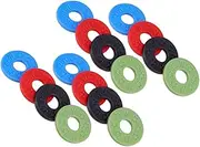 Kisangel Pcs Guitar Strap Locks Silicone Buckle Spacer Guitar Strap Buttons Bass Protector