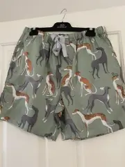 Peter Alexander Mens Greyhound Pyjama Shorts Large