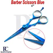 Hairdressing Haircutting Barber Blue Color Scissors Salon Shears Hair Instrument