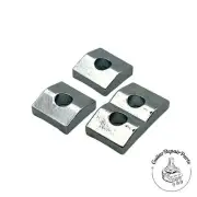 Floyd Rose Original 7-String Locking Nut Clamping Blocks FR7NCBC3P - Chrome
