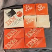 Vintage IBM High Yield Correctable Film Ribbon BLACKlift Off Tape Bundle