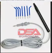ElectroSurgery Handpiece Electrodes Reuseable Set of 7 Pcs with cable