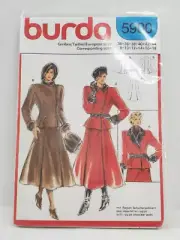 Burda 5900 Sizes 8-18 Jacket and Skirt Uncut Factory Folded