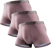 [DGHM-JLMY] Men's Traceless Modal Thin Underwear Lightweight Breathable Cool Underpants Stretch U Pouch Boxer Briefs