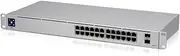 UBIQUITI UniFi 24 Port Managed Gigabit Switch - 24x Gigabit Ethernet Ports, with 2xSFP - Touch Display - Fanless - GEN2