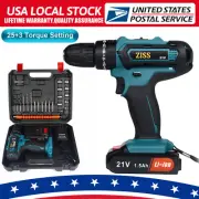 28IN1 Cordless Electric Screwdriver Rechargeable Drill Driver Power Tool Bit Set