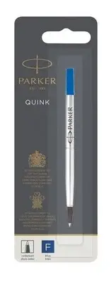 Parker Quink Rollerball Refill Fine BLUE 1950322