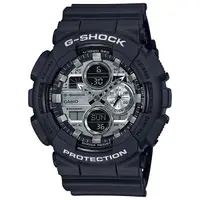 在飛比找蝦皮商城優惠-G-SHOCK 機械風錶盤 鬧鈴/計時碼錶/世界時區/防水2