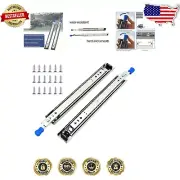 Stainless Steel 38 Inch Drawer Slides – 260lb Heavy Duty Full Extension Rails