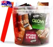Condoms 144 Pack Assorted Bulk Buy Safe Contraception