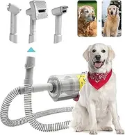shernbao Self-Cleaning Pet Grooming and Shedding De-shedding Remove Brushes Vacuum Attachment Kit - Great for Dogs, Cats, Rabbits! Works with Most Brands Dyson V7 V8 V10 V11 V12 V15 Cleaner 1.0 count
