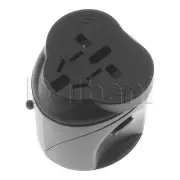 EU AU UK US To Universal World Travel AC Power Plug Convertor Adapter