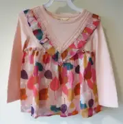 New Matilda Jane Moments With You Leaf Pile Top Girl's Size 14