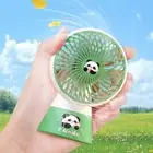 Creative Cartoon Panda Fan Portable Cartoon Handheld Fan Summer