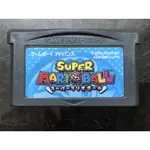 土城可面交二手 正日本原裝日規正版卡GBA超級瑪莉歐彈珠台SUPER MARIO BALLGBM、GBA 、NDSL適用