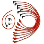 Taylor Spark Plug Wire Set 79258; 409 Pro Race 10.4mm Red 135° DSI for Ford V8