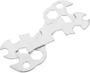 Happyyami Bike Repair Wrench Set 2pcs Multi-hole Spanner for Bicycle Mountain Bike Cycle Sturdy Steel Portable and Efficient