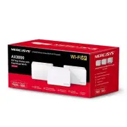 Mercusys AX3000 Whole Home Wi-Fi system HALO H80X(3-PACK), 2900 MBPS Wifi Speed