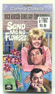Send Me No Flowers VHS 1996 Rock Hudson Doris Day