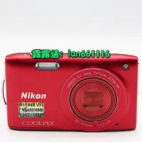 在飛比找露天拍賣優惠-Nikon尼康 COOLPIX S3300 CCD學生旅游卡